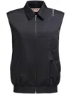 Marni Vest With Zip In Black