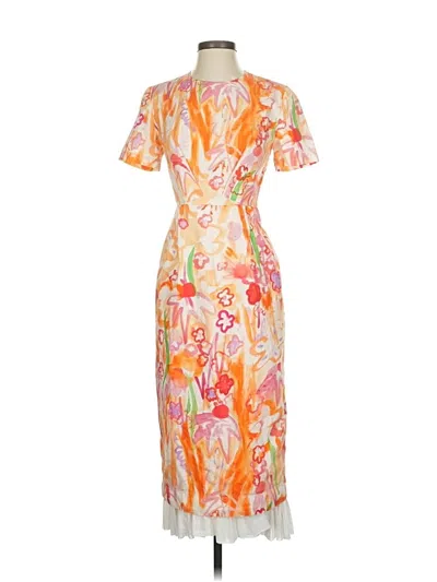 Pre-owned Marni Cocktail Dress In Orange