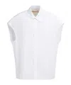 Marni Shirt In White Cotton In White