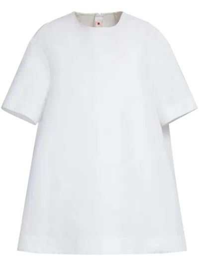 Marni Cocoon Dress Clothing In White