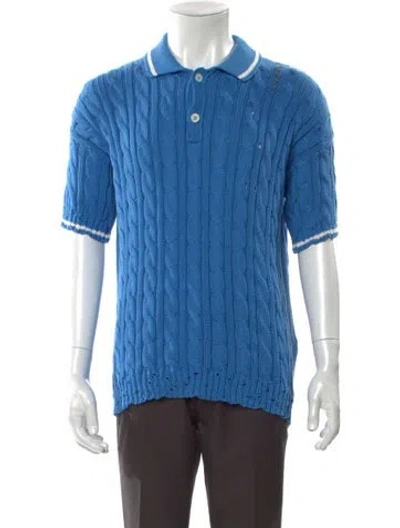 Pre-owned Marni Collar Short Sleeve Polo Shirt W/ Tags In Multi