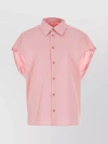 MARNI COLLARED SHIRT WITH PLEATED BACK