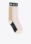 Marni Color-block Logo Socks