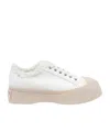 Marni Sneakers Donna Pelle Bianco In White