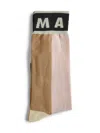 Marni Color Block Stretch Cotton Socks In Multi