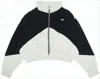 Marni Color-blocked Cowhide Jacket With Chevron Pattern In Multi