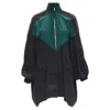Marni Colorblock Batwing Track Suinspi Dress In Green