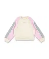 Marni Colorblock Crewneck Sweatshirt In White