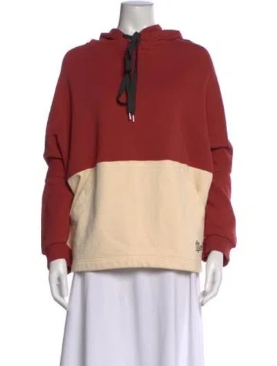 Pre-owned Marni Colorblock Pattern Crew Neck Hoodie