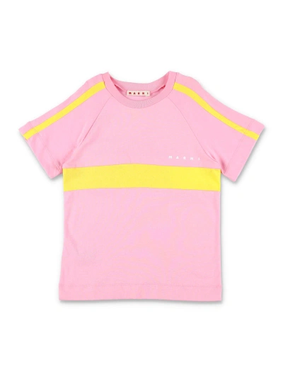 Marni Kids' Dress Bicolor In Pink