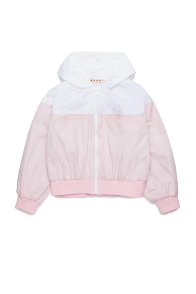 MARNI GIACCA WINDBREAKER COLORBLOCK