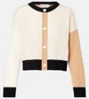 Marni Multicolor Cashmere Oversize Cardigan In Neutral