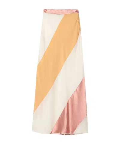 Marni Colorful Midi Skirt In Multi