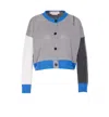 Marni Knitwear Cardigan Embroidered Detail In Gray