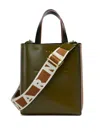 Marni Colour-block Leather Tote Bag
