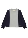 Marni Colour-block T-shirt In 灰色