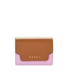 Marni Tri-fold Wallet In Brown