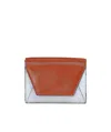 Marni Colour-block Tri-fold Wallet In Brown