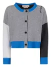 Marni Knitwear Cardigan Embroidered Detail In Multi