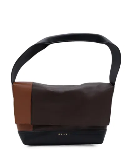 Marni Shoulder Bag Woman Color Black In Red