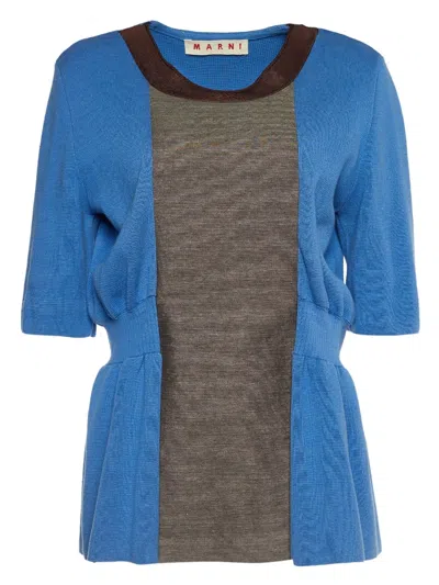 Pre-owned Marni Colourblock Top