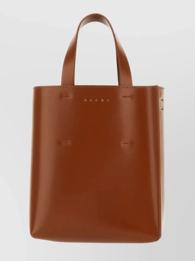 MARNI COMPACT LEATHER MUSEO BAG