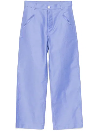 Marni Compact Trouser In Violett