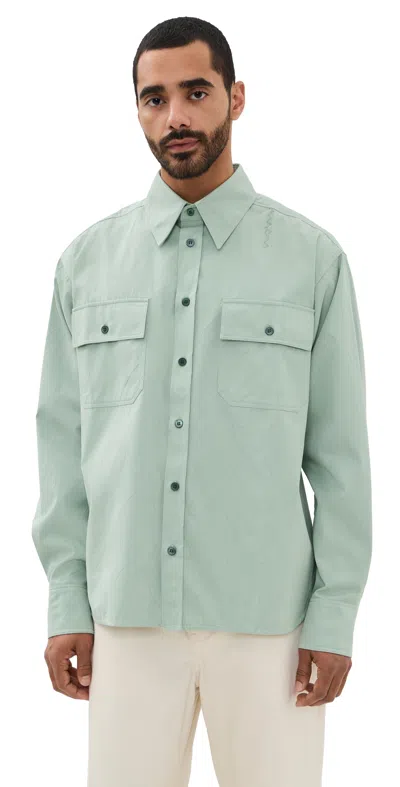 Marni Confetti Jacquard Utility Shirt Linden