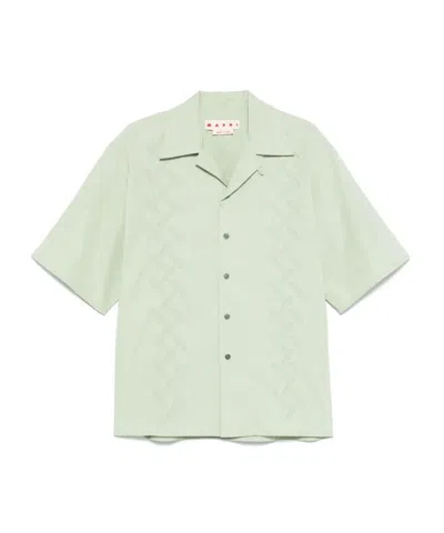 MARNI CONFETTO-EMBROIDERED SHIRT