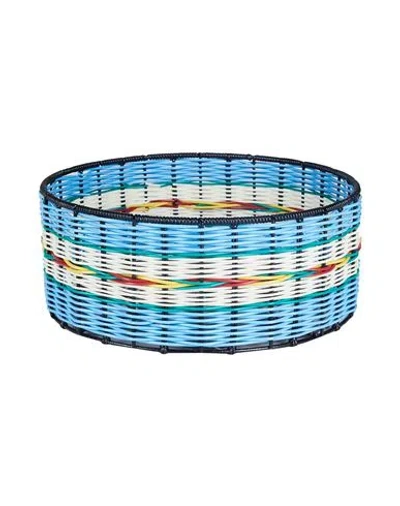 Marni Container Or Basket Light Blue Size - Metal, Plastic
