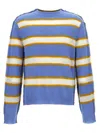 Marni Striped Pattern Round Neck Sweater