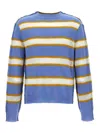 Marni Striped Pattern Round Neck Sweater