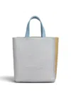 Marni Contrasting Tote Bag In 白色
