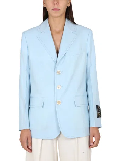 MARNI MARNI COOL WOOL LONG BLAZER