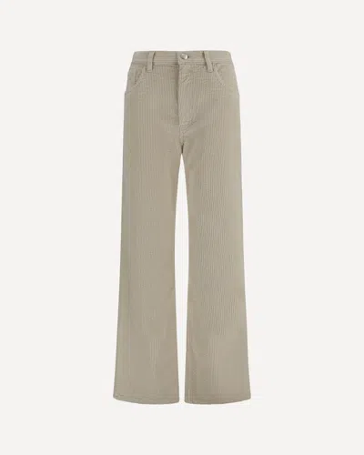 Marni Corduroy Flare Pants In Beige