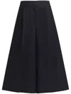 Marni Cotton Bermuda Shorts In Black