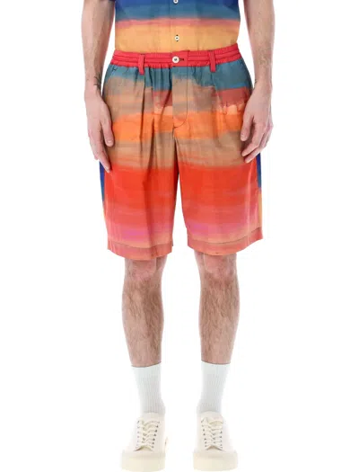 MARNI COTTON BERMUDA SHORTS