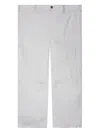 Marni Gray Workwear Trousers In White