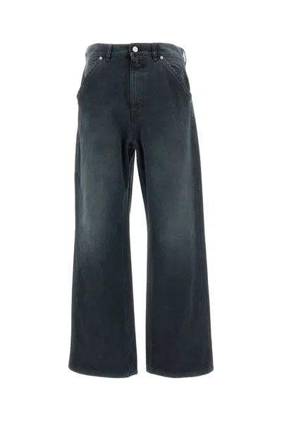 Marni Cotton-canvas Pants In Black