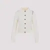 Marni Cream Cotton Cardigan In White