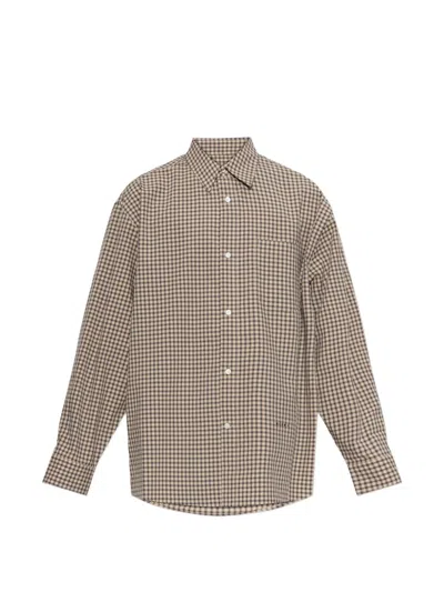 MARNI COTTON CHECKED SHIRT