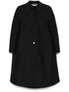 Marni Cotton Coat In Black