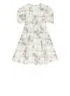 Marni Abito In Popeline Allover Greenhouse In White