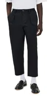 Marni Water-repellent Taffeta Trousers In Black