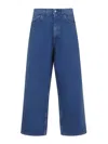 Marni Hight Waist And Wide Leg Jeans In Blue