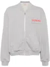 MARNI COTTON JERSEY BOMBER JACKET