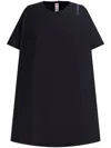 Marni Cotton Mini Dress In Black