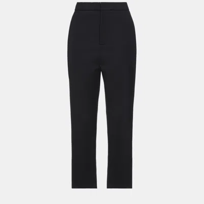 Pre-owned Marni Cotton Pants 40 In Black