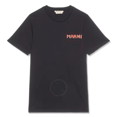 Marni T-shirt In Black