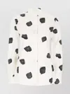 Marni Cotton Shirt With Printed Design And Long Sleeves